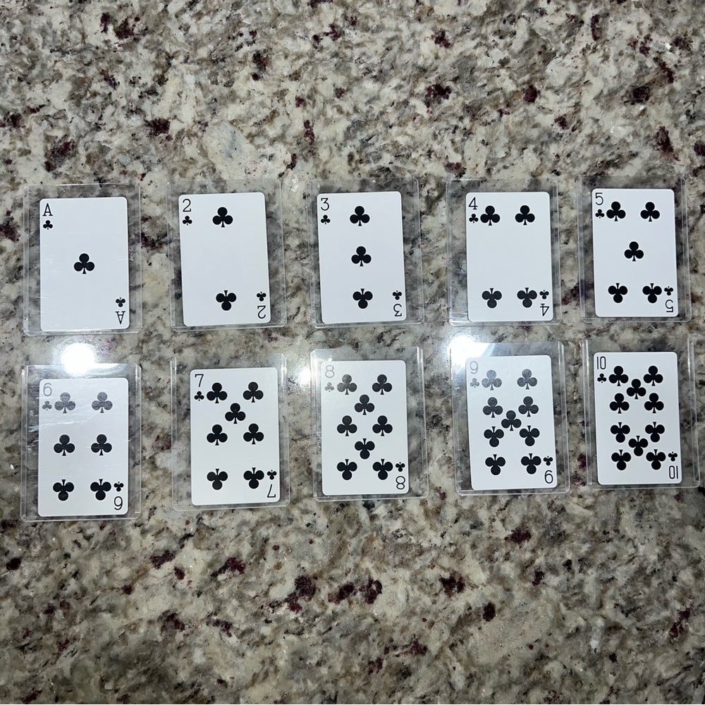 Tiffany & Co. Playing Card - 6 of Clubs - Picture 3 of 5